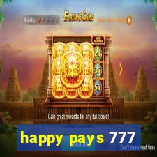 happy pays 777